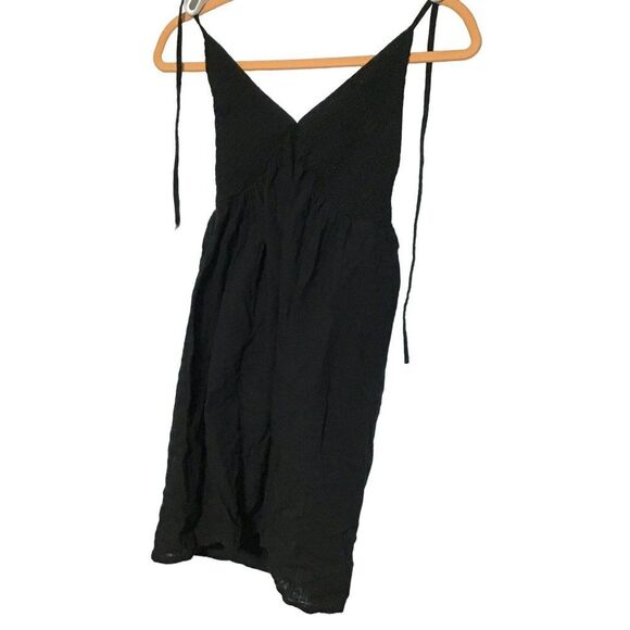 Cotton On V-Neck Black Halter Top Medium - Picture 1 of 8